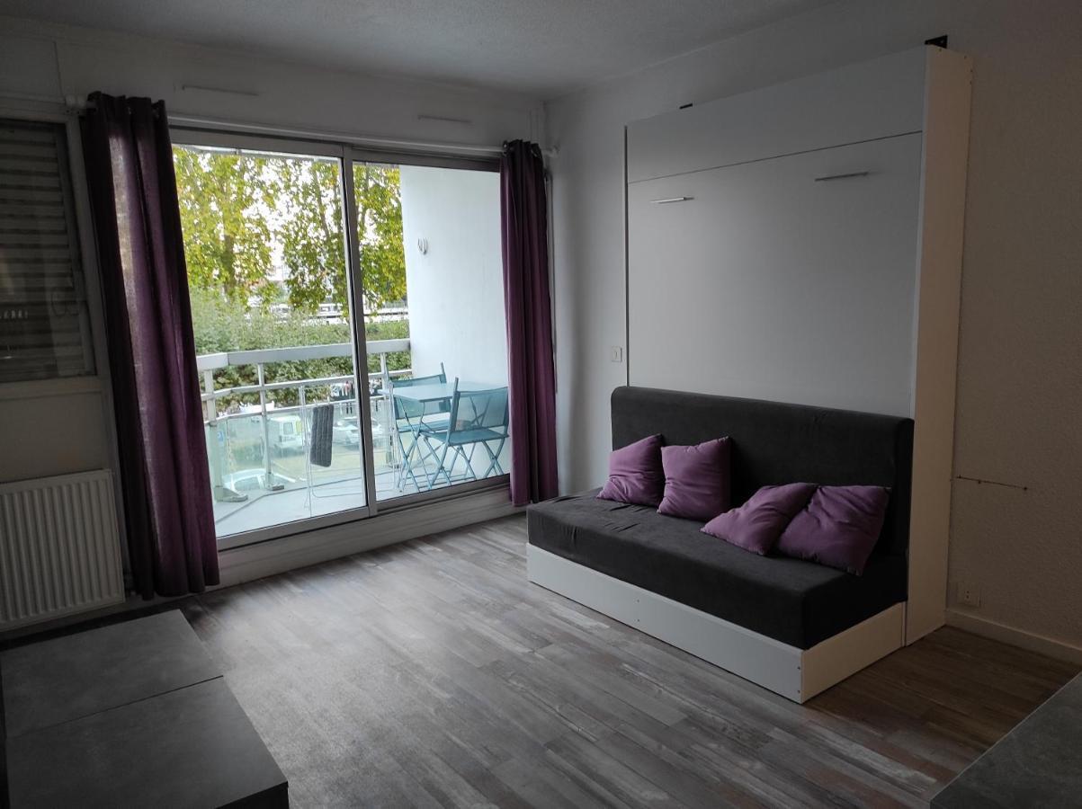 Joli Studio Vu Sur L Adour Dans Residence Calme Dax Buitenkant foto